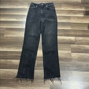 We The Free Black Straight Leg Women's Jeans